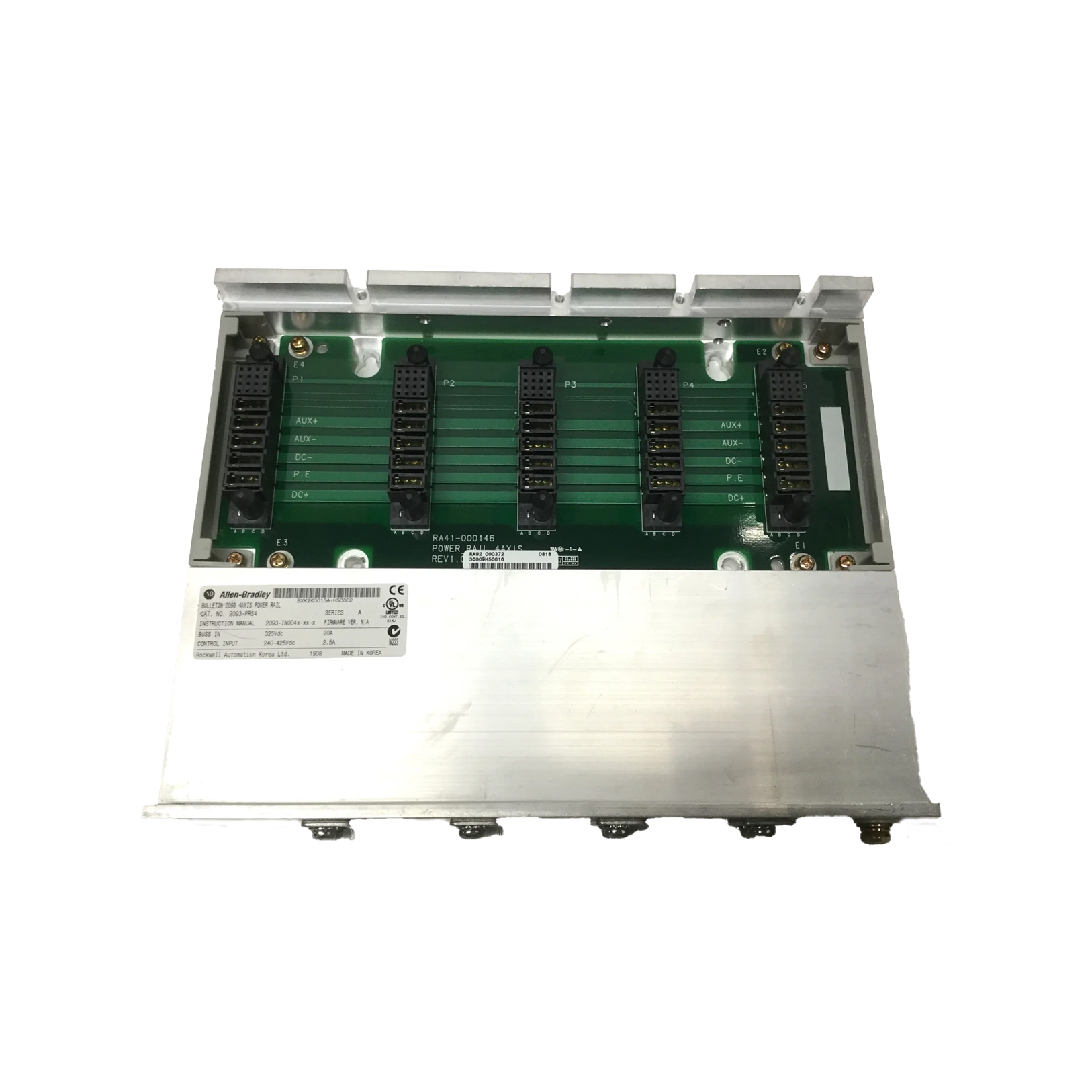 2093-PRS4: Kinetix 2000 Power Rail, Four Axis