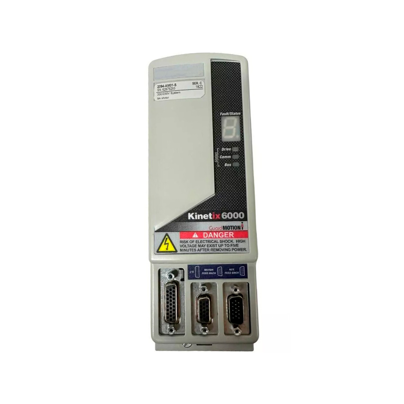 2094-AM01-S - Kinetix 6000 - AM, categoria 200 V, 9 A, com recurso Safe Torque-off