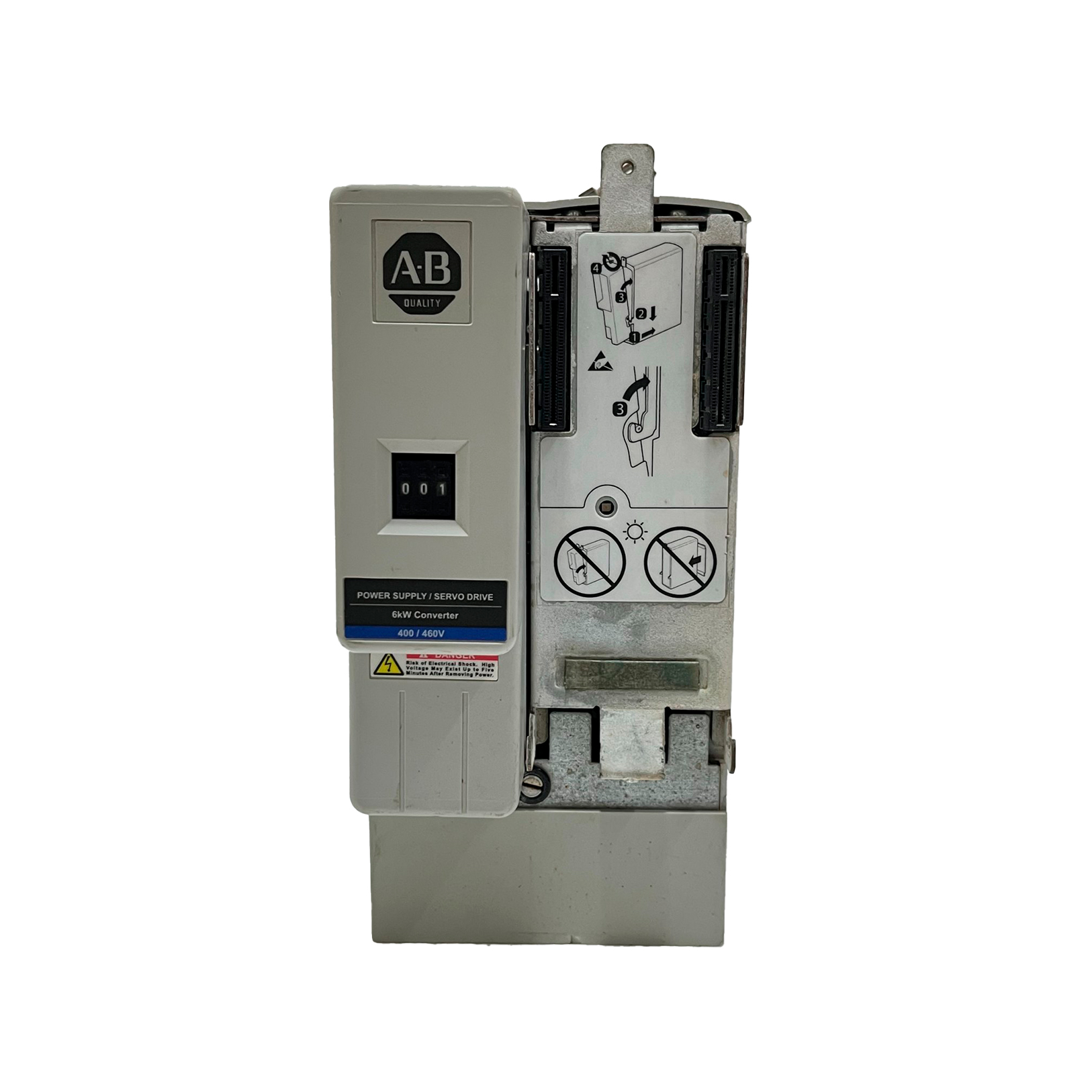 2094-BC01-M01-M - KINETIX 6500/6200 - Módulo de potência IAM, classe de 400 V, conversor de 6 kW, inversor 9 A (0-pk)