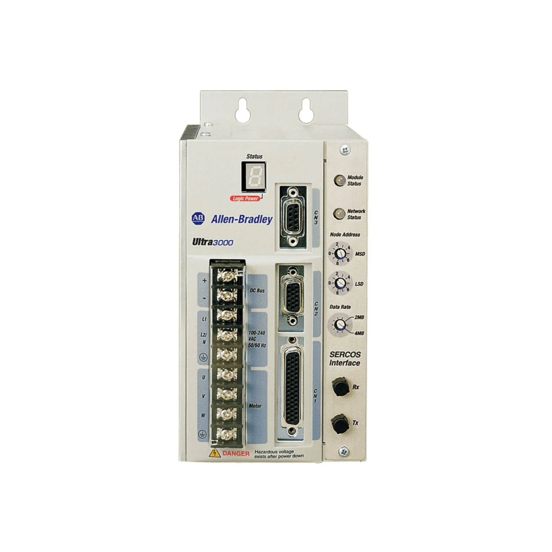 2098-DSD-005-DN - DRIVE, 2.5A/7.5A, ULTRA3000 W/DEVICENET.