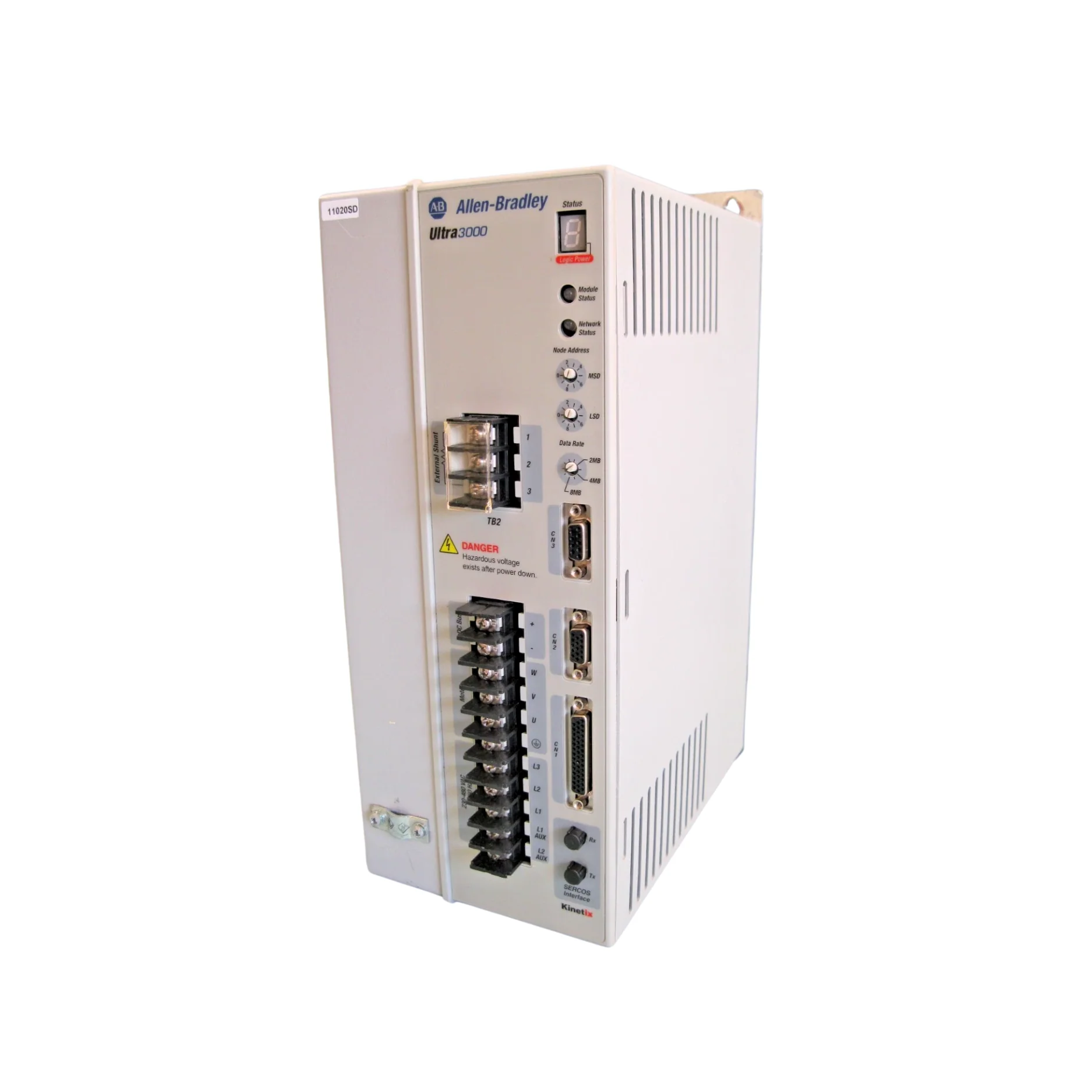 2098-DSD-HV220X-DN - HIGH VOLTAGE DRIVE, 47A/94A, ULTRA3000 W/DNET,INDE.